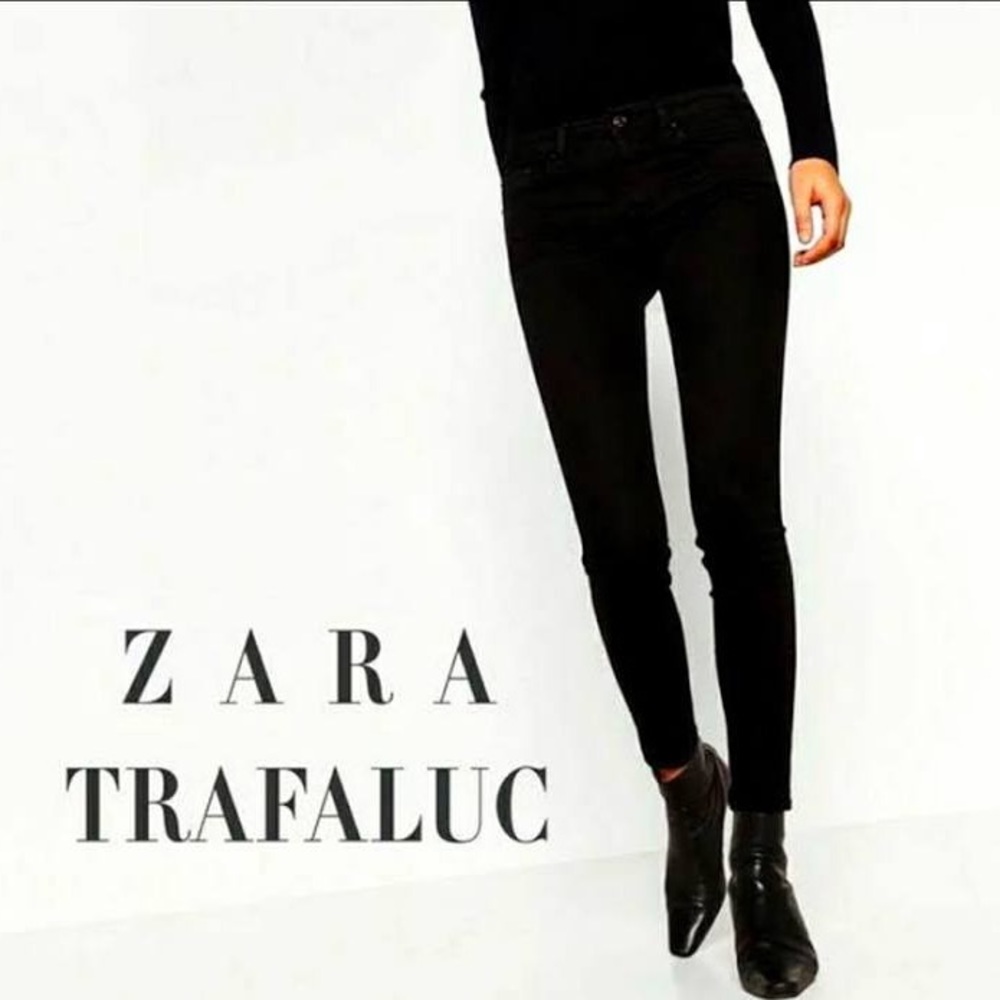 Zara Trafaluc Black Denim